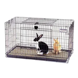 Multi-level rabbit cage configuration